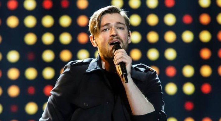 Jurij Veklenko, en el primer ensayo de "Run with the Lions"