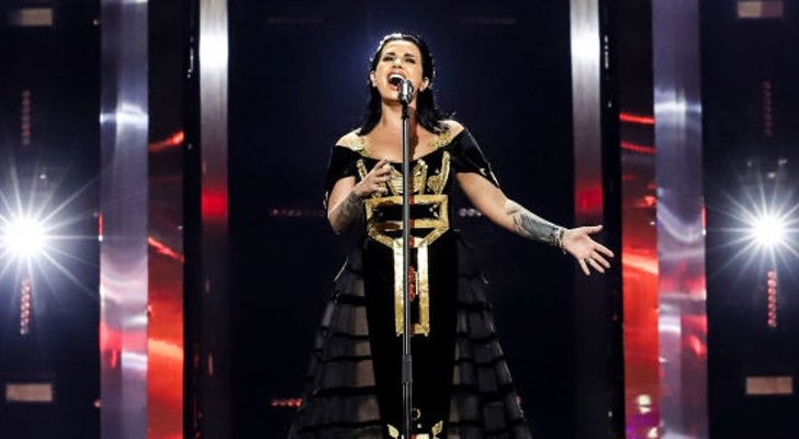 Jonida Maliqi, en el primer ensayo de "Ktheju tokës"