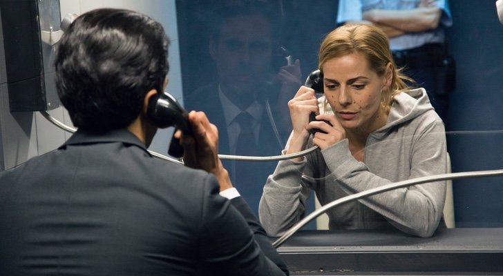 El encuentro en la cárcel entre Ana y Alberto, Miryam Gallego y Emmanuel Esparza en 'Secretos de Estado'