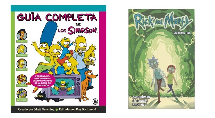 'Los Simpson' y 'Rick y Morty'