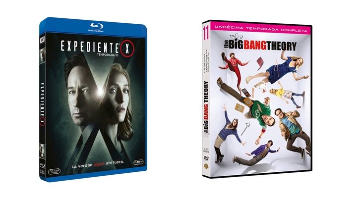'Expediente X' y 'The Big Bang Theory'