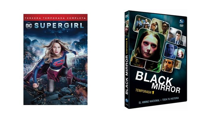 'Supergirl' y 'Black Mirror'