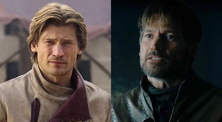 Jaime Lannister en la primera y última temporada de 'Juego de tronos'