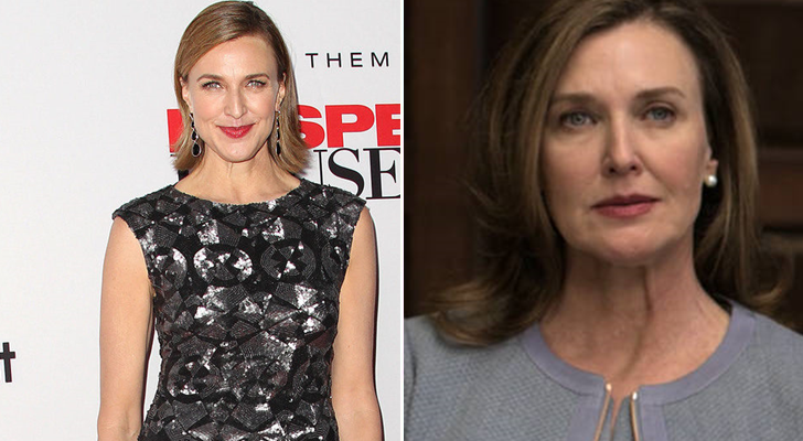 Brenda Strong en 'Mujeres desesperadas' (izq.) y en la actualidad (der.)