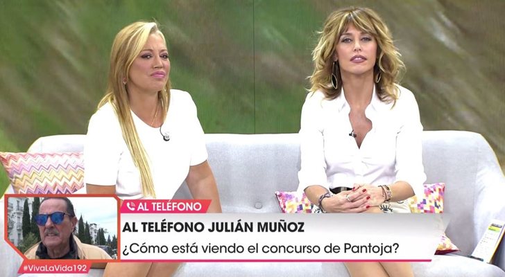 Belén Esteban y Emma García hablan con Julián Muñoz en 'Viva la vida'
