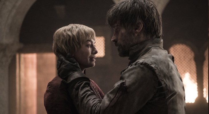 Cersei se reúne con su hermano y amante Jaime antes de su final en 'Juego de Tronos'