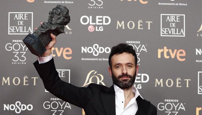 Rodrigo Sorogoyen en los Premios Goya 2019