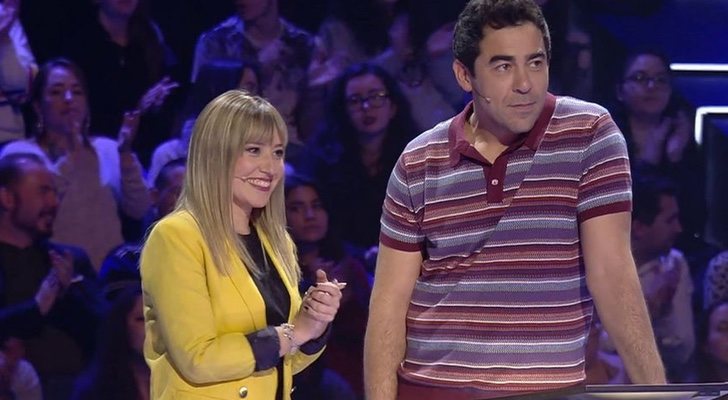 Lorena junto a Pablo Chiapella