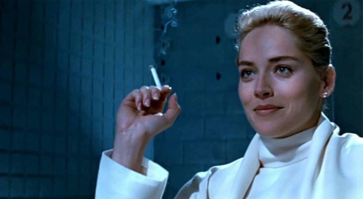 Sharon Stone, en "Instinto Básico"