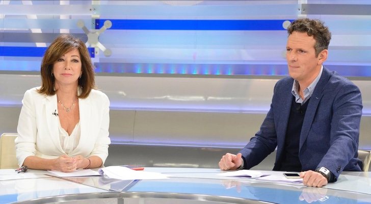 Ana Rosa Quintana y Joaquin Prat en 'El programa de Ana Rosa'