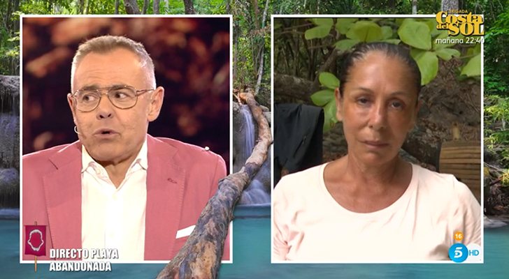 Jordi González habla con Isabel Pantoja en 'Supervivientes'