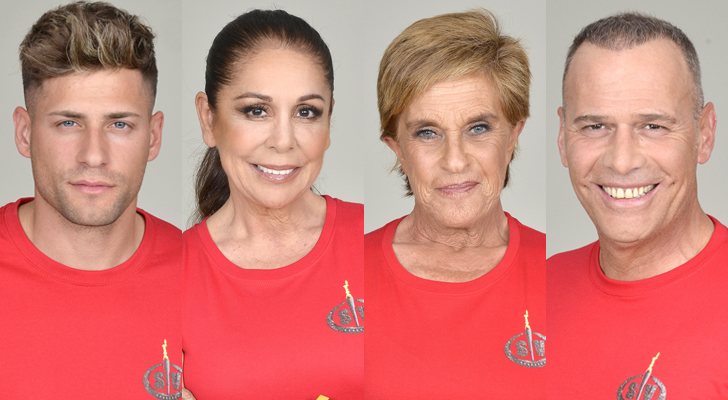 Albert, Isabel, Chelo y Carlos, nominados en 'Supervivientes 2019'