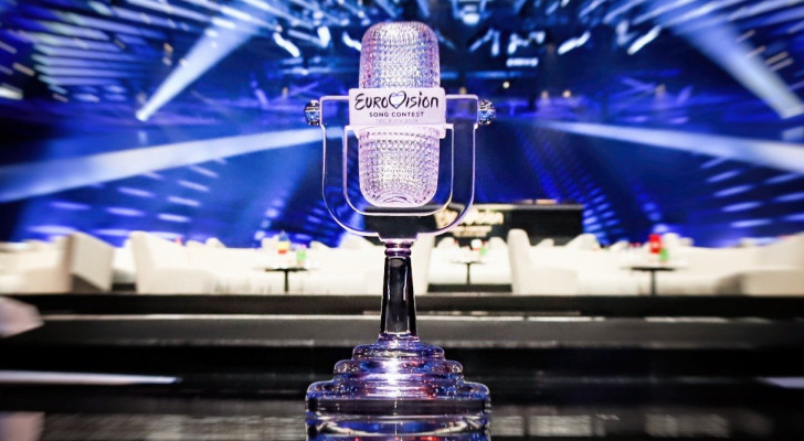 Trofeo de Eurovisión 2019 sobre el escenario