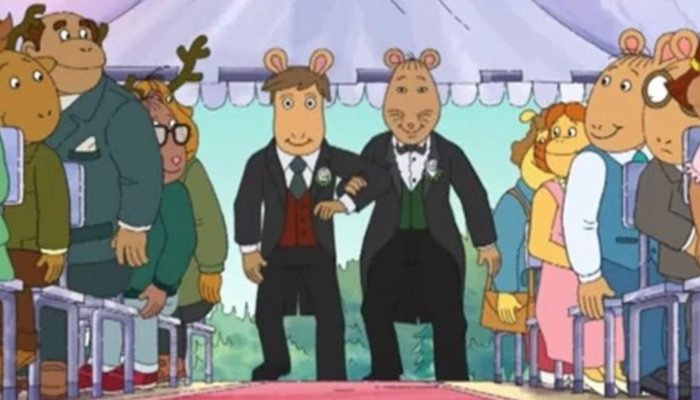 La boda en 'Arthur'