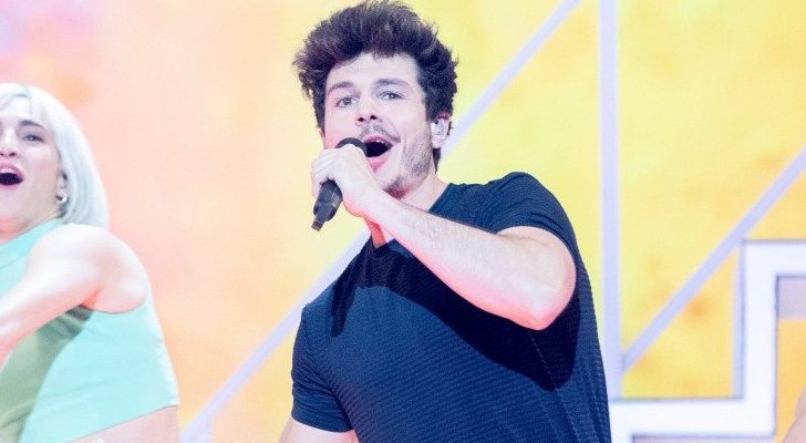 Miki Núñez interpreta &quot;La venda&quot; en un ensayo de Eurovisión 2019