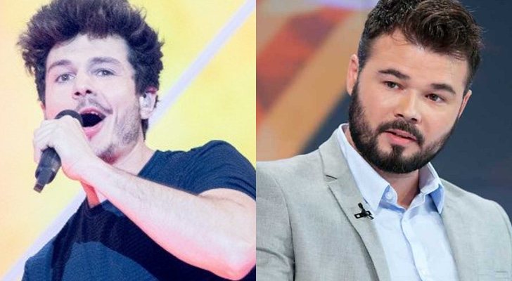 Gabriel Rufián y Miki Núñez