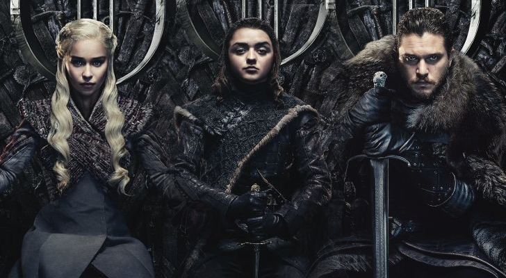 Arya, Daenerys y Jon Snow ('Juego de Tronos')