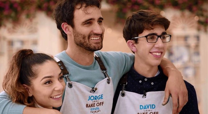 Alba, Jorge y David, en la final de 'Bake Off'