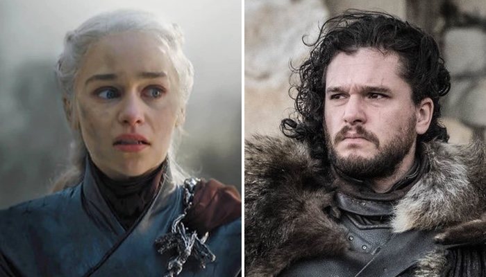 Daenerys y Jon en 'Juego de Tronos'