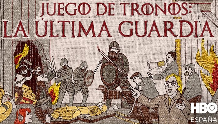 Cartel del documental 'Juego de Tronos: La última guardia' en HBO