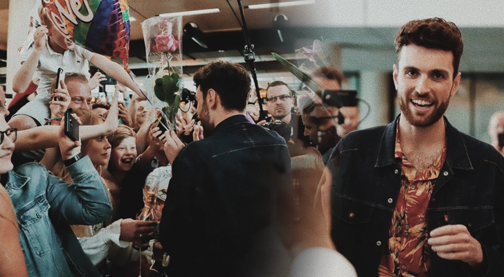 Duncan Laurence en su regreso a Países Bajos