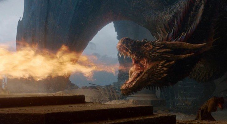 Drogon enfurece en el último episodio de 'Juego de Tronos'