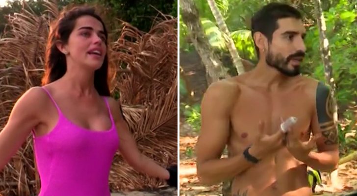 Violeta y Fabio, concursantes de 'Supervivientes'