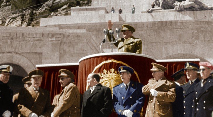 'España después de la guerra: El franquismo en color'
