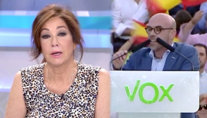 Ana Rosa Quintana criticó las palabras de Jordi Buxadé, representante de VOX
