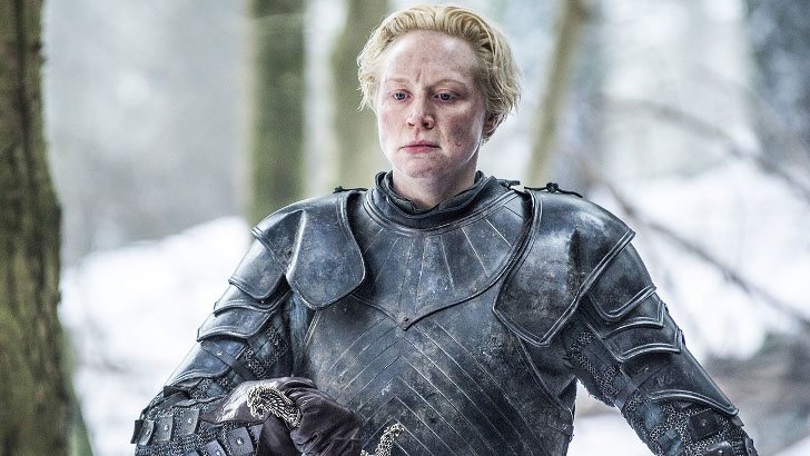 Gwendoline Christie como Brienne en 'Juego de Tronos'