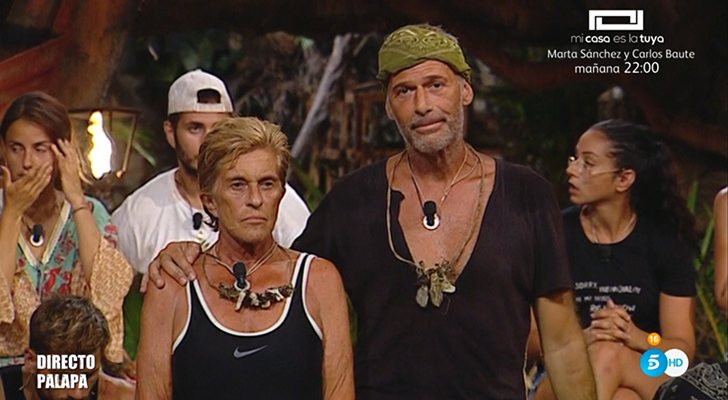 Chelo y Carlos en 'Supervivientes'