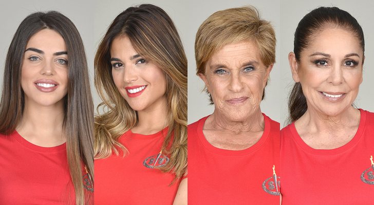 Violeta, Lidia, Chelo e Isabel, nominadas de 'Supervivientes'