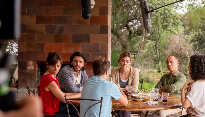 Rodaje de 'Vergüenza'