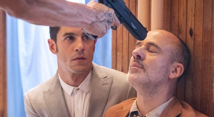 Alejo Sauras y Javier Gutiérrez, en 'Estoy vivo'