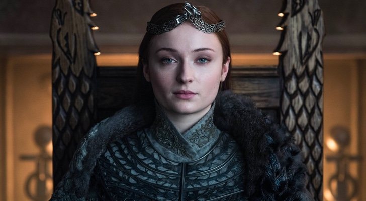 Sansa Stark, coronada como Reina del Norte en 'Juego de tronos'