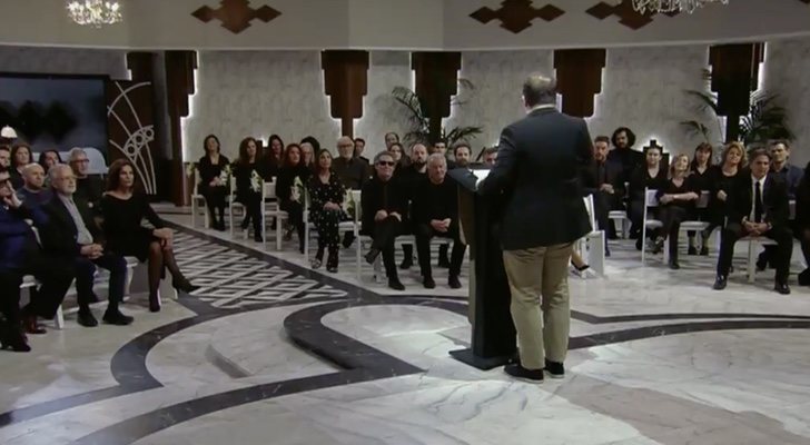 Miguel Ríos dio un discurso muy particular en el funeral de Ana Belén en &#39;El cielo puede esperar&#39;