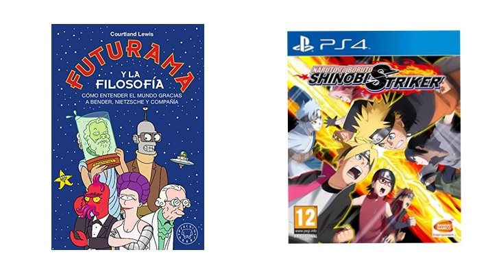 'Futurama' y 'Naruto'