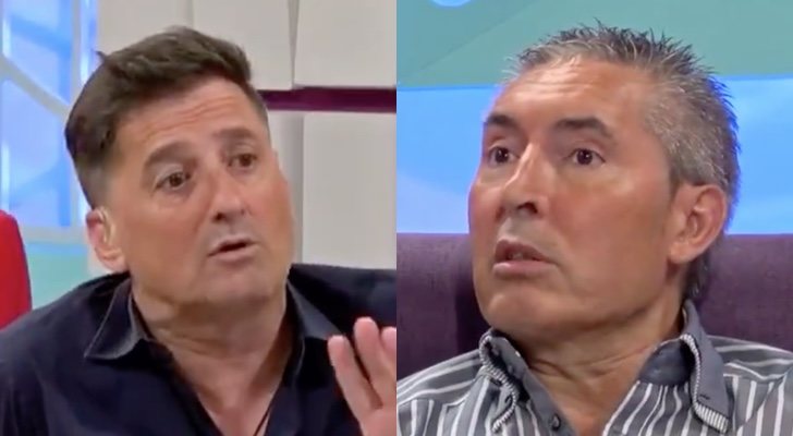 Antonio Hidalgo y su invitado en 'Ailoviu'