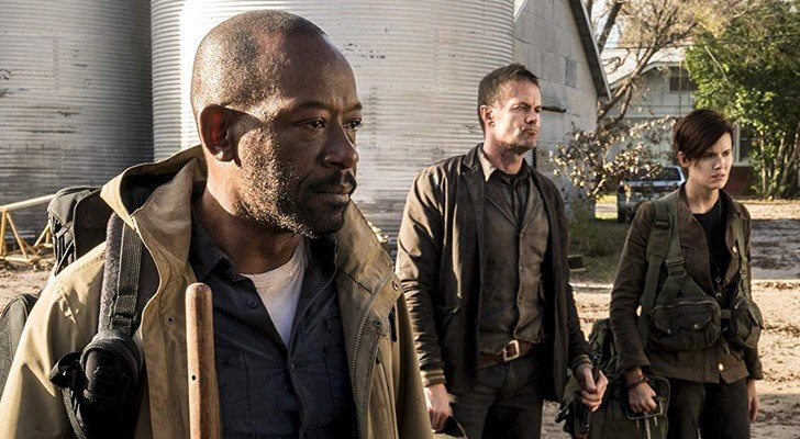 Morgan junto a John y Althea