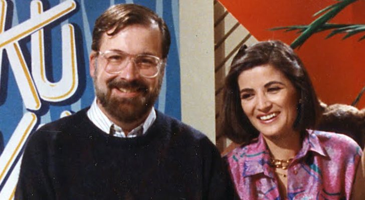 Chicho Ibáñez junto a Consuelo Berlanga, presentadora de &#39;Waku Waku&#39;