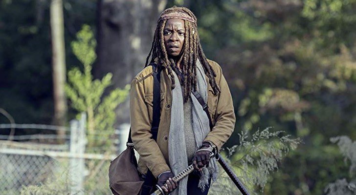 Michonne, embarazada en 'The Walking Dead'