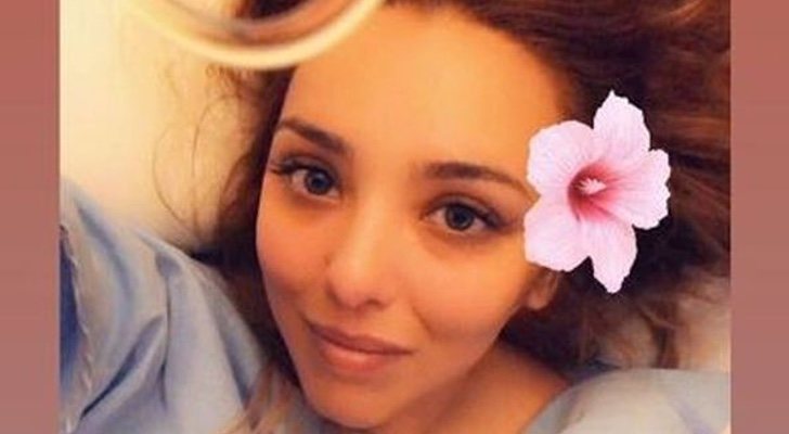 Lorena Edo hospitalizada, imagen de su Instagram