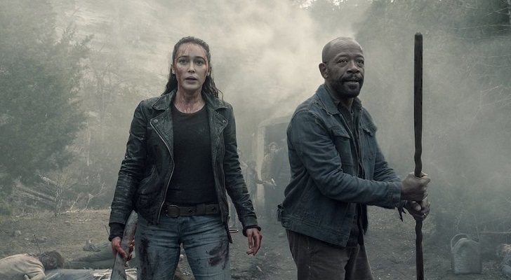 Alicia y Morgan en &#39;Fear The Walking Dead&#39;