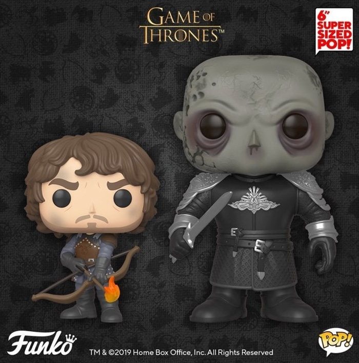 Theon Greyjoy y La Montaña, versión Funko Pop!