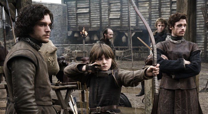 Los hermanos Stark en la primera temporada de &#39;Juego de Tronos&#39;