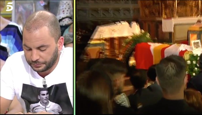 Antonio Tejado, muy afectado en &#39;Sálvame&#39;