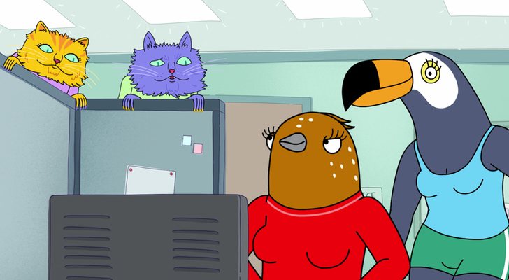 Tuca y Bertie planean una rebelión en el trabajo