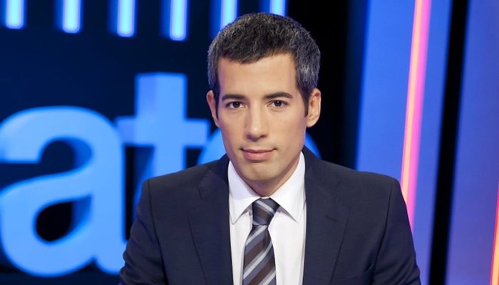 Oriol Nolis, presentador de 'Telediario fin de semana' en La 1