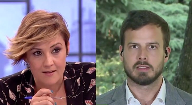 Cristina Pardo y Javier Villamor en 'Liarla Pardo'