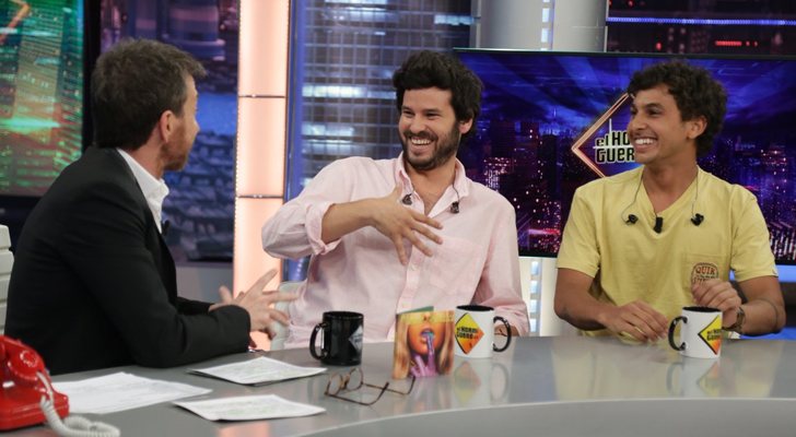 Willy Bárcenas y Antón Carreño, integrantes de Taburete, en &#39;El hormiguero&#39;